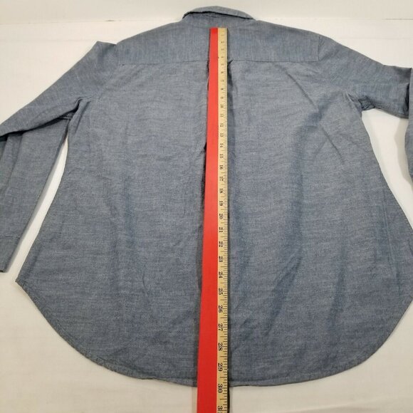 Alexander Jordan Men's Button Down Shirt Long Sleeves Solid Gray Size XL - Picture 6 of 9